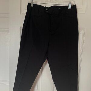 Black Wide-leg Capri Pants - BRAND NEW WITH TAGS